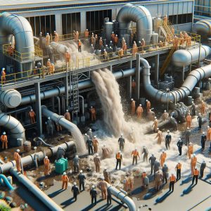 Water treatment plant malfunction