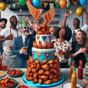 "Festive Wingstop Celebration"