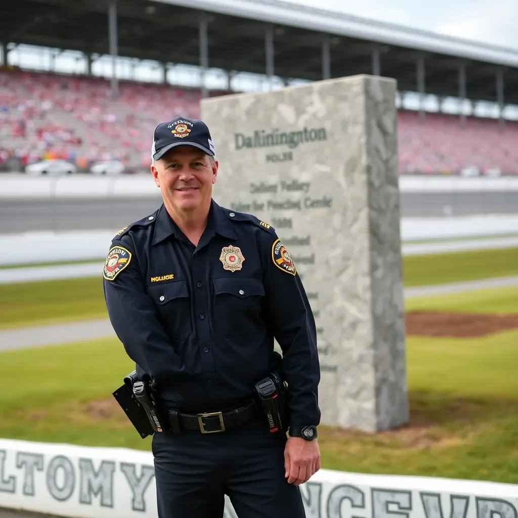 Darlington Community Raises $14,000 for Fallen Officers Memorial at Darlington Raceway