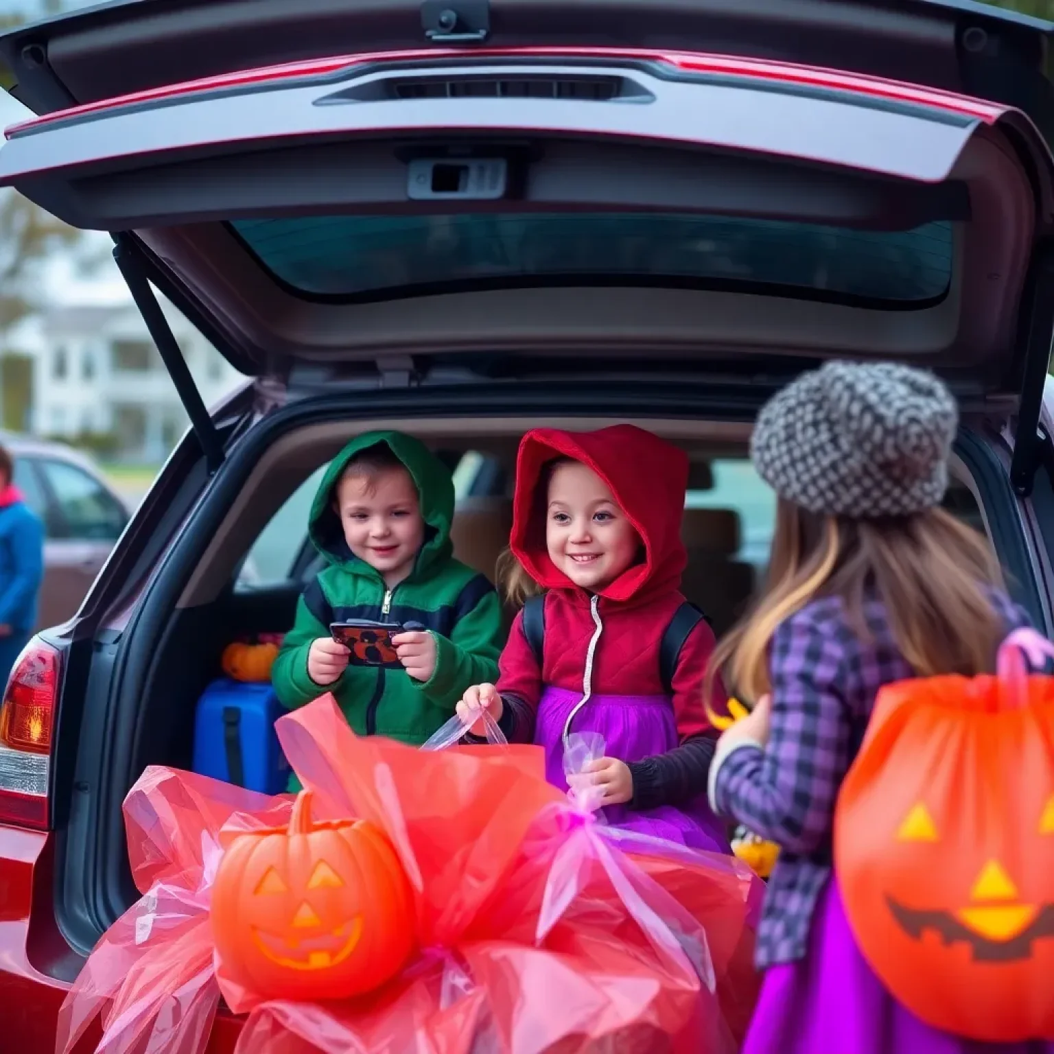 Trunk or Treat Event Unites Florence Families in Halloween Celebration