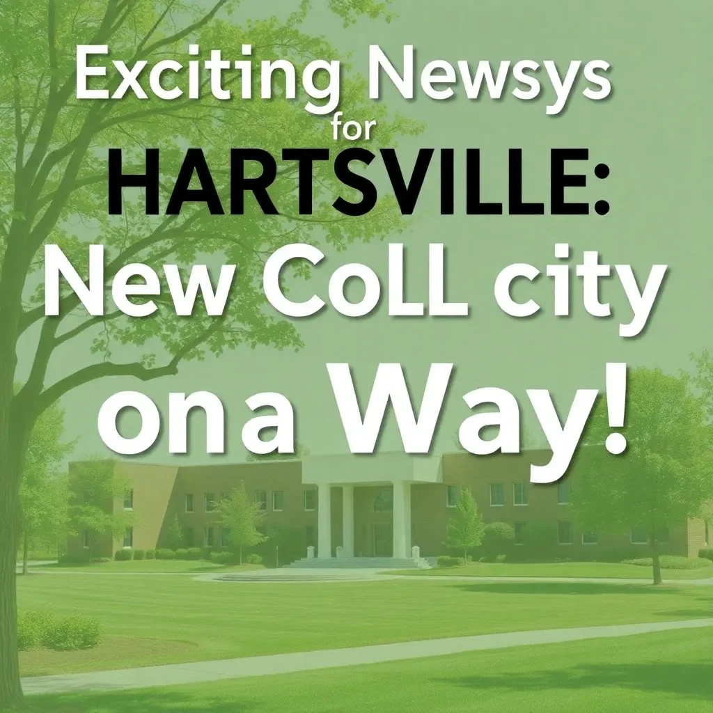 Exciting News for Hartsville: New College Facility on the Way!