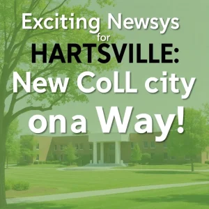 Exciting News for Hartsville: New College Facility on the Way!