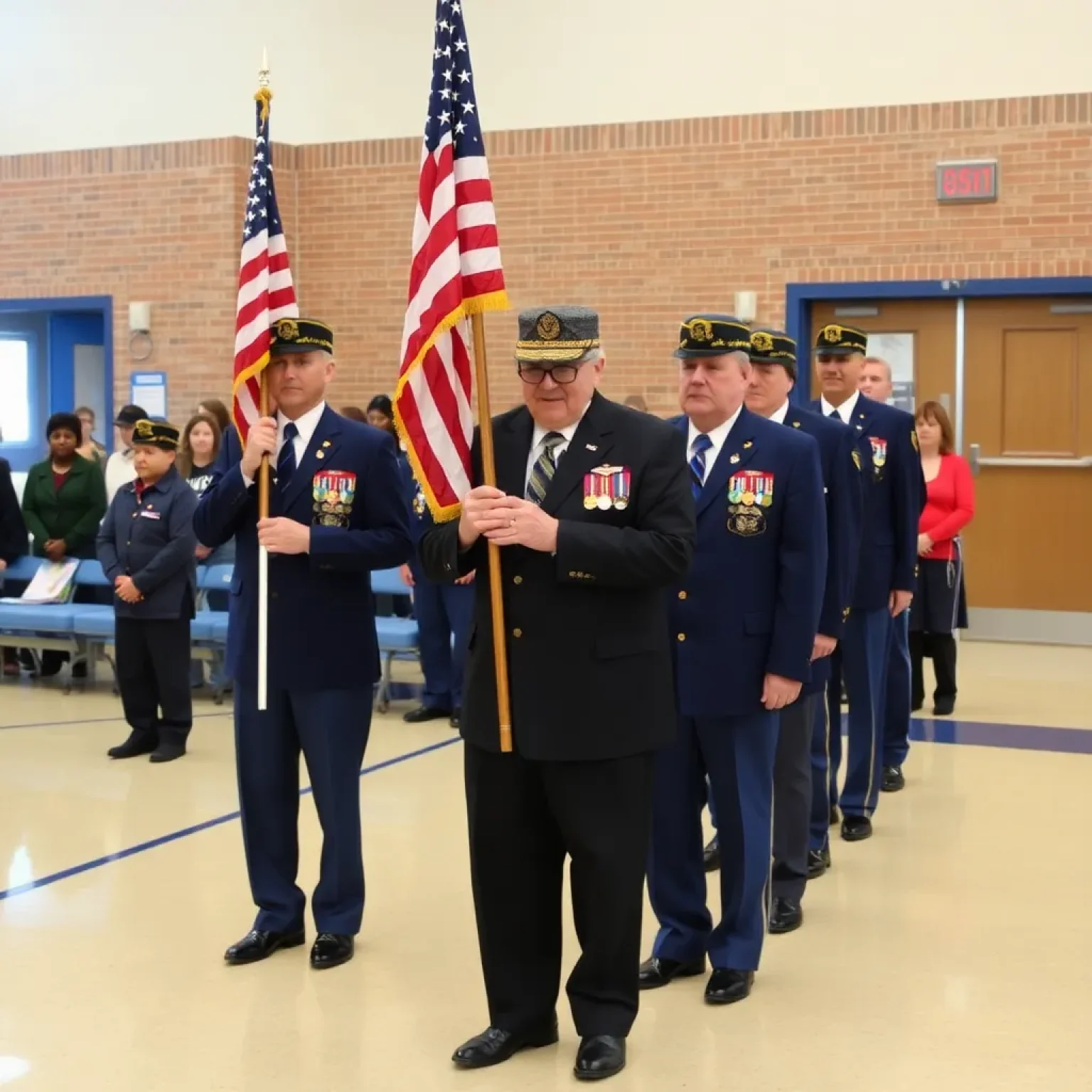 St. Anthony School Honors Veterans with Heartfelt Tribute and Ceremony