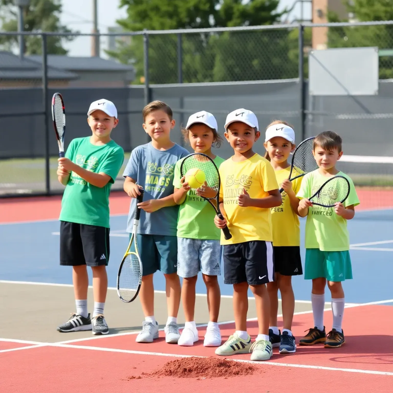 Florence's Youth Tennis Program Hits the Ground Running, Fostering Community Engagement and Healthy Living!