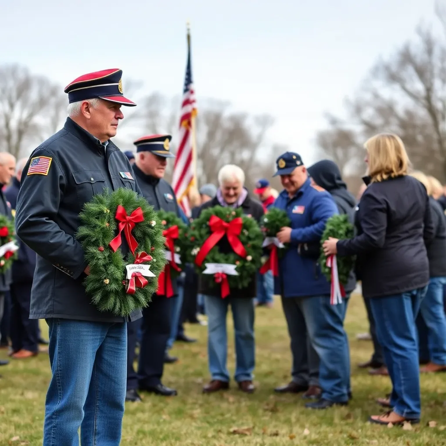 Florence County Celebrates Veterans with Heartfelt Wreath Initiative