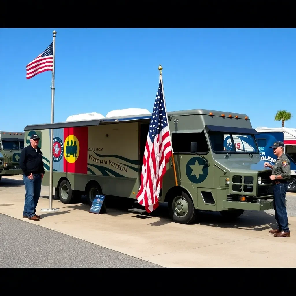 North Myrtle Beach Hosts Mobile Museum to Honor Veterans and Welcome Home Vietnam Heroes