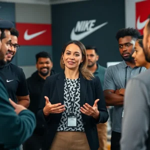 Ann Miller, Nike's new sports marketing executive