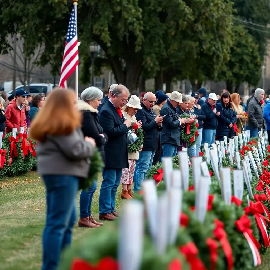 Florence, S.C. Community Unites in Heartfelt Tribute at Wreaths Across America Event