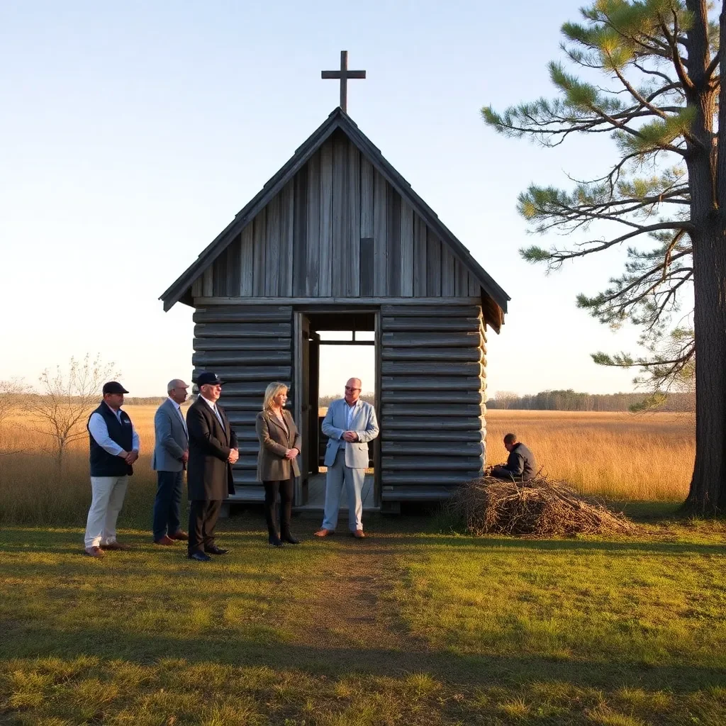 Historic Ceremony Celebrates Conservation of Snow's Island Assemblage in Johnsonville, S.C.