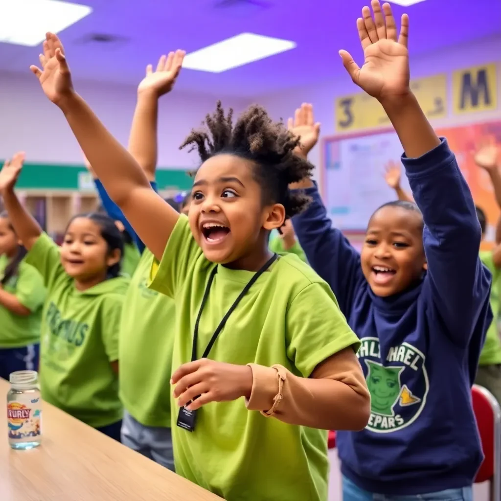 Excitement Soars at Delmae Elementary with Energy-Themed Performance