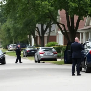 Police investigating a drive-by shooting in Florence neighborhood.