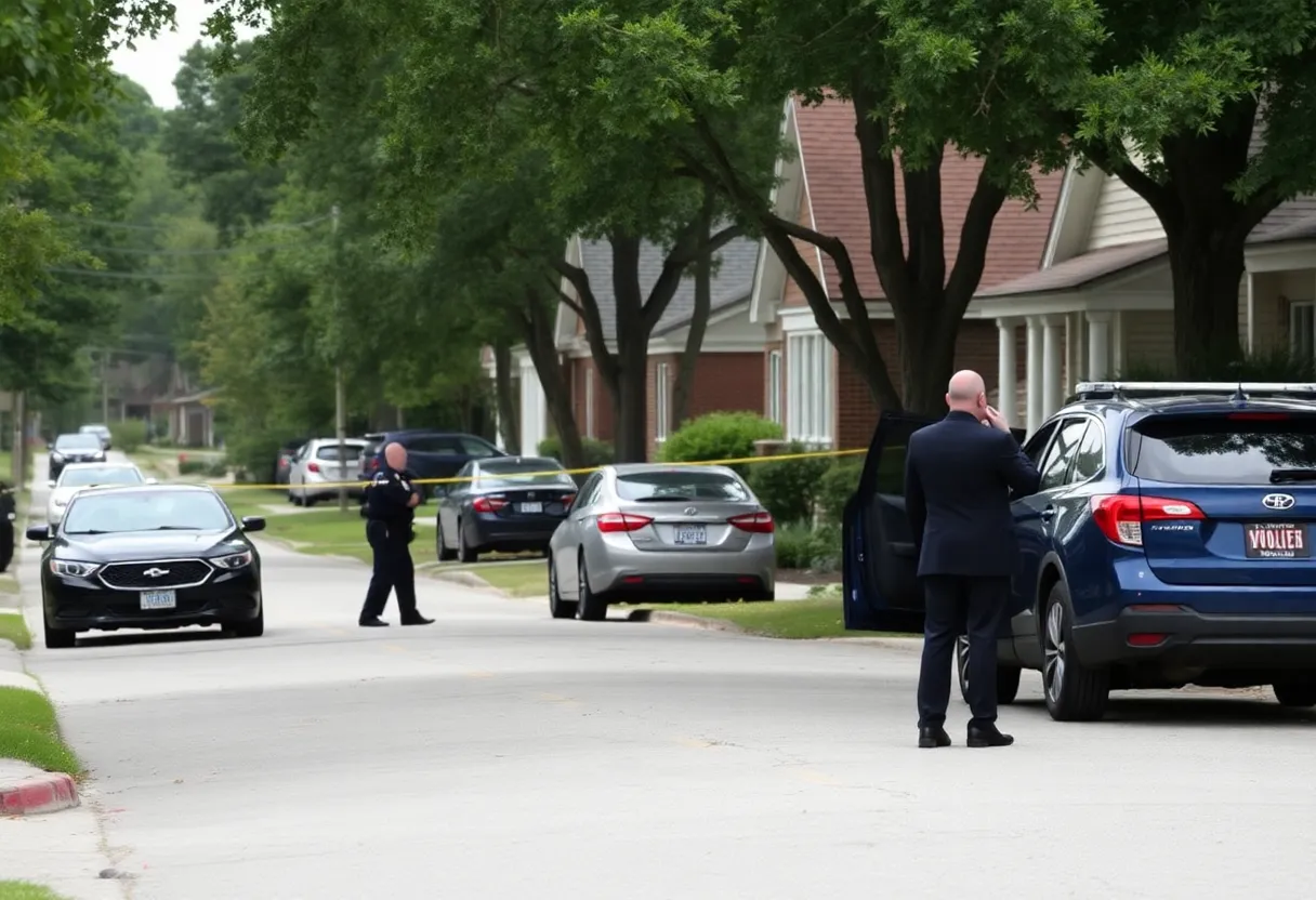 Police investigating a drive-by shooting in Florence neighborhood.