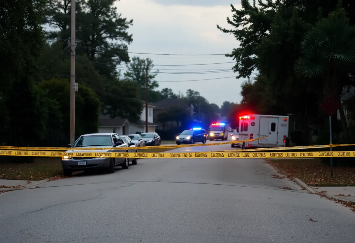 Police presence in Florence SC neighborhood after shooting