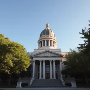 Exterior view of the Minnesota State Capitol building