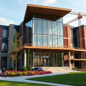 Construction of the SLED Pee Dee Regional Office at Francis Marion University