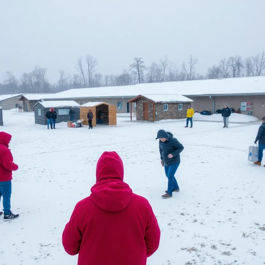 Shelter opening during cold weather in South Carolina