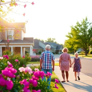 A peaceful Timmonsville neighborhood representing community support