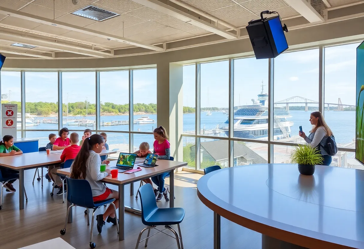 Boeing Learning Lab at Charleston Harbor