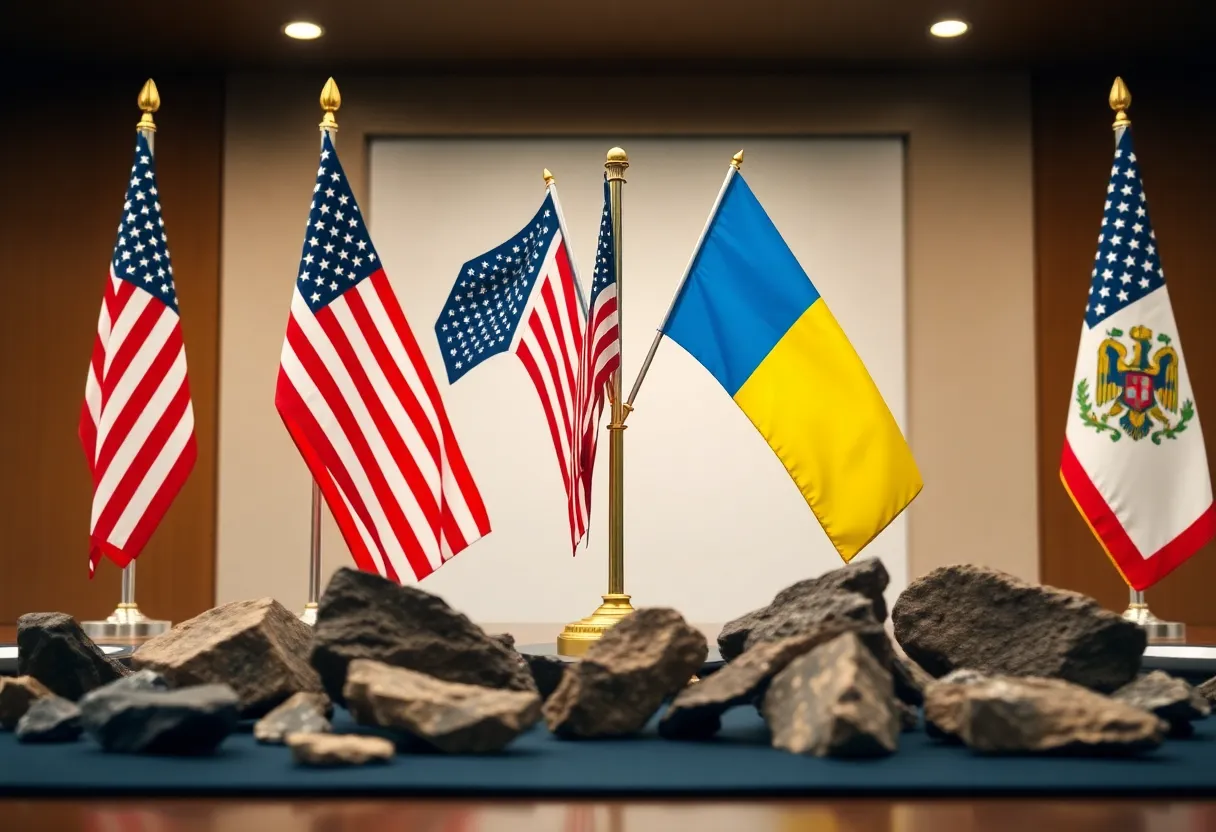 Negotiations between Ukraine and the U.S. over mineral wealth