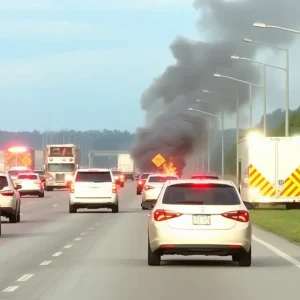 Emergency response to vehicle fires and accidents on Florence highways