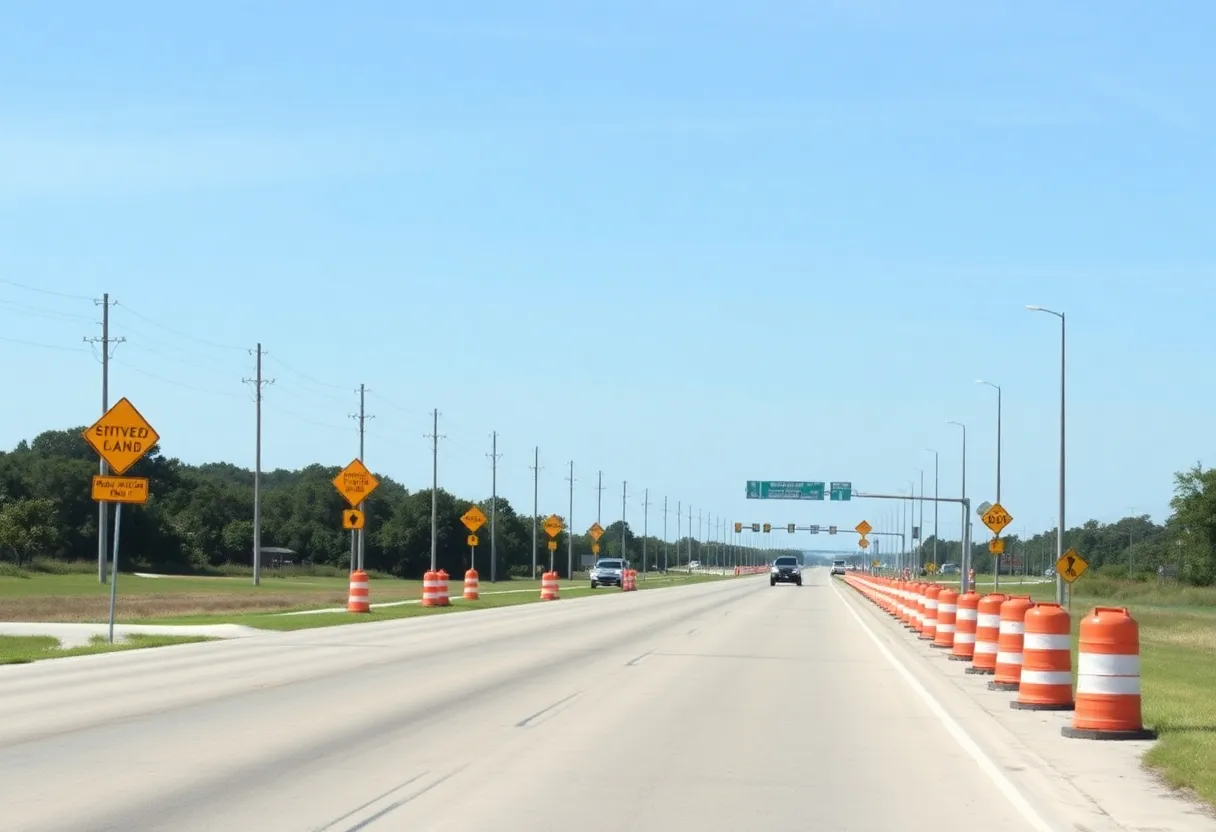 Final stages of Alligator Road construction in Florence County