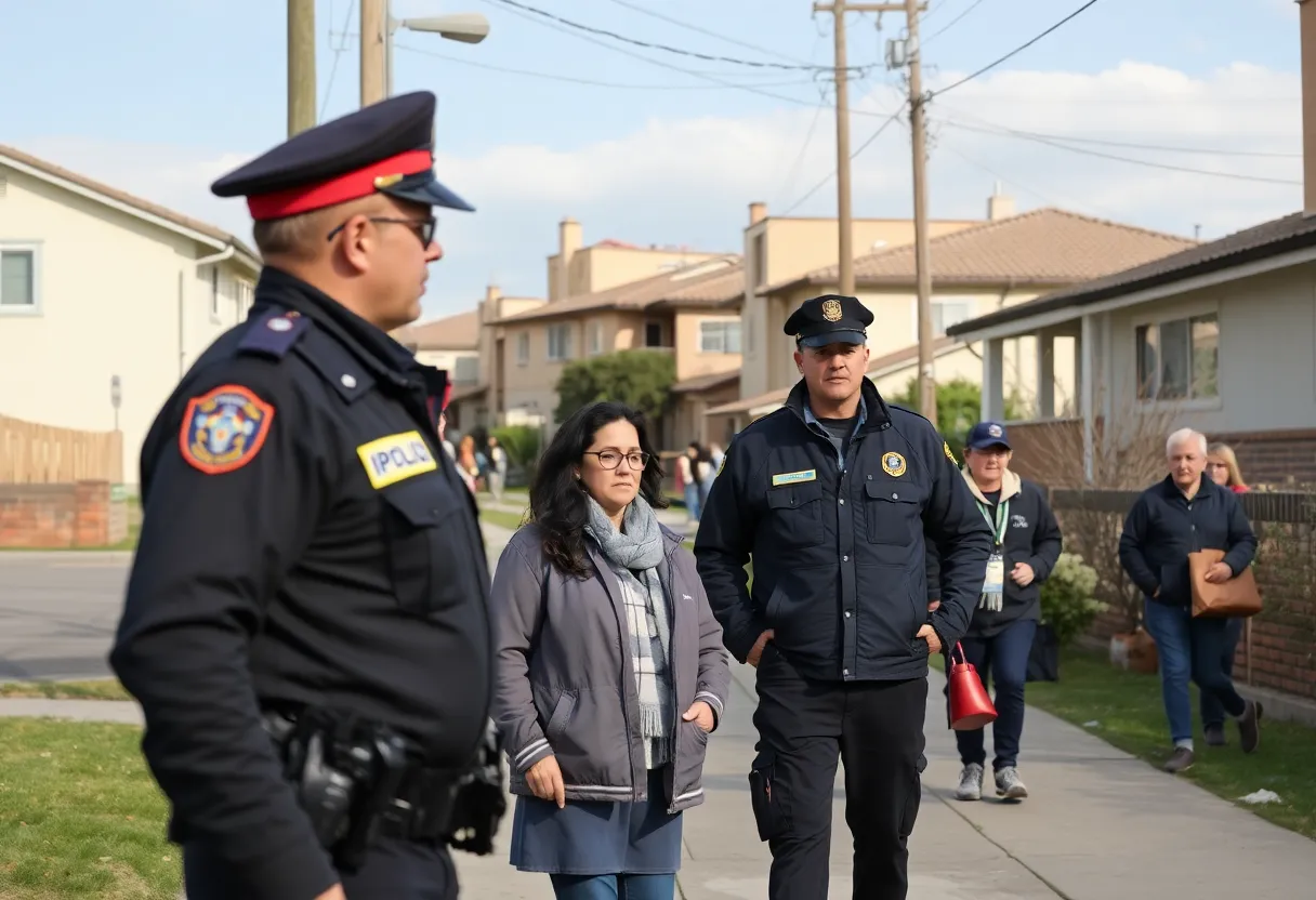 Residents of Florence engaging with police for community safety