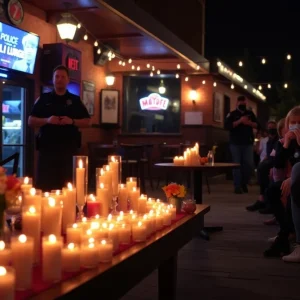 Community memorial at the site of shooting in Florence SC