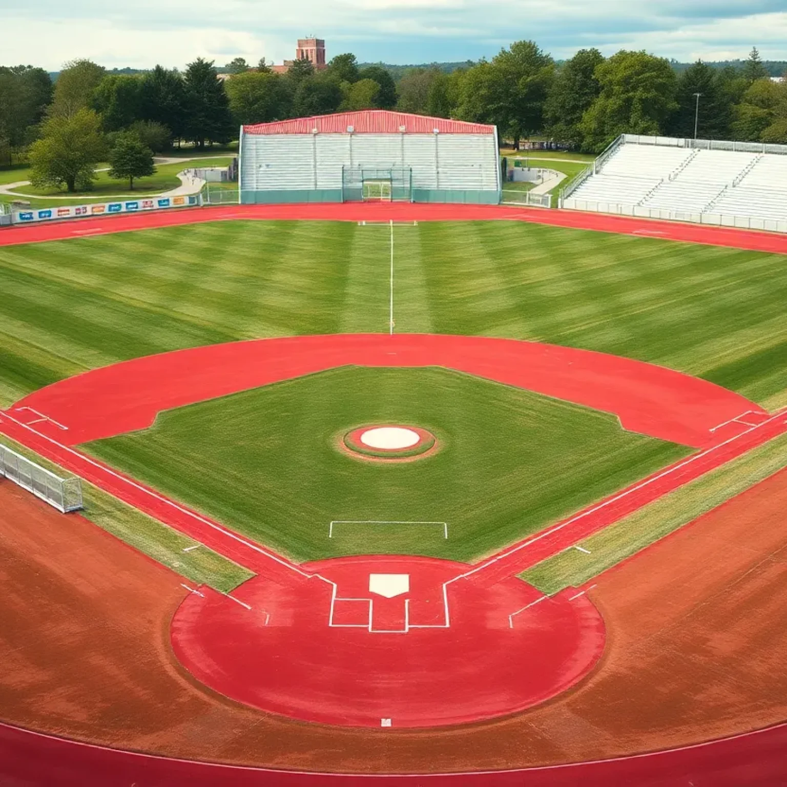 Baseball field at Francis Marion University