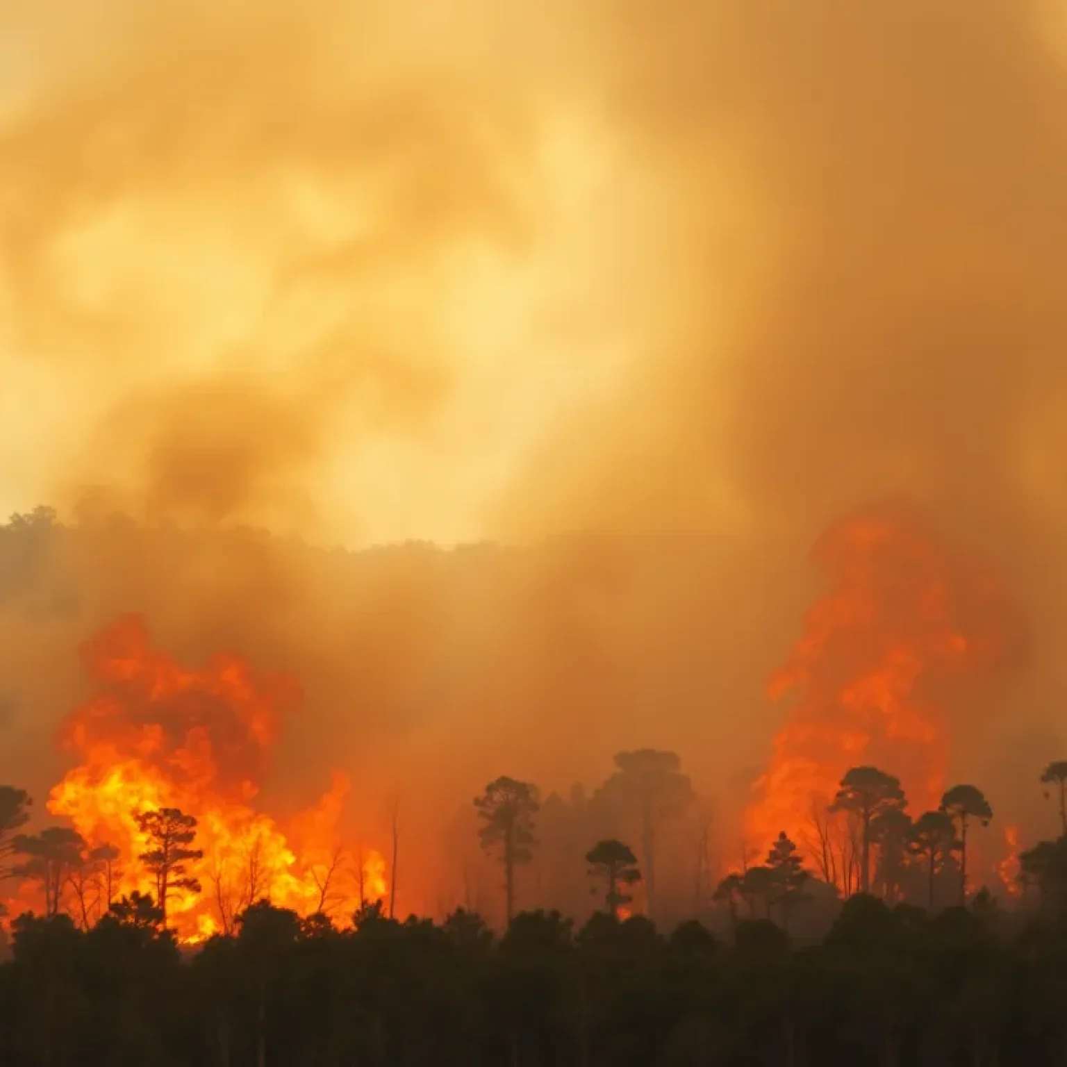 Firefighters battling wildfires in South Carolina